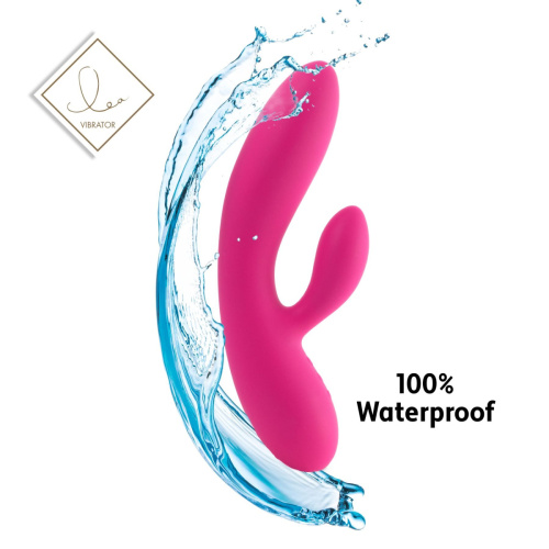 FeelzToys Lea Vibrator - Вибратор-кролик, 20,2 см (розовый)